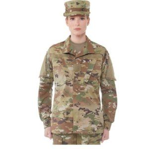 DLATS Women's OCP ACU Coat, 33 Long, NWT